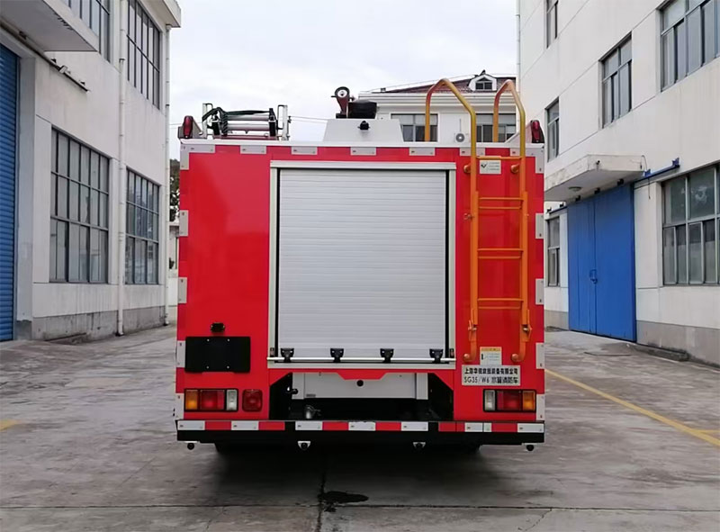 卡奇航牌SHR5100GXFSG35/W6水罐消防车公告图片