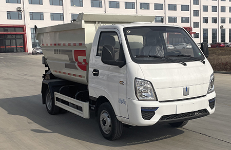 DCD5041ZZZZBEV 楚帝牌纯电动自装卸式垃圾车图片
