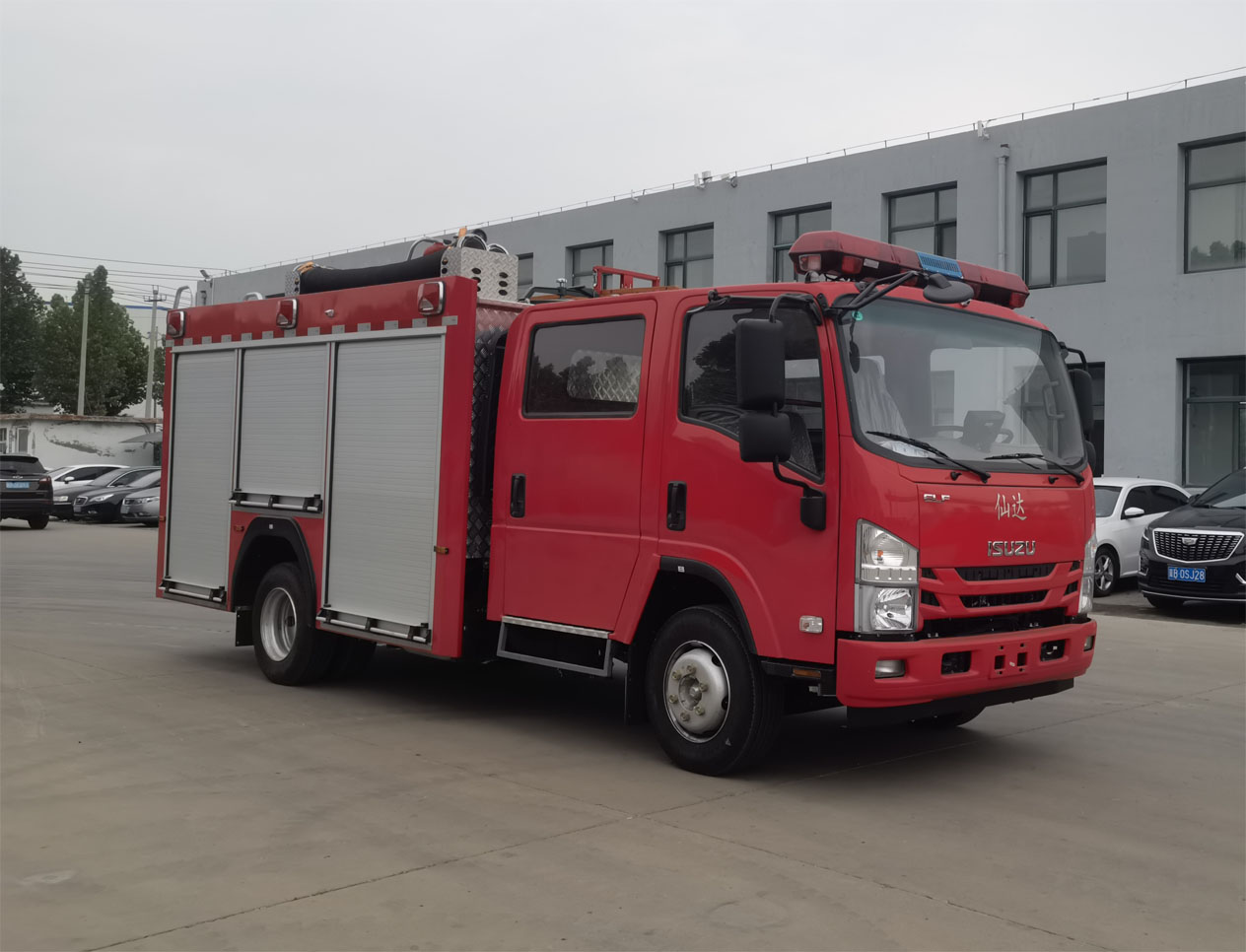 仙达牌TYH5100GXFSG35水罐消防车