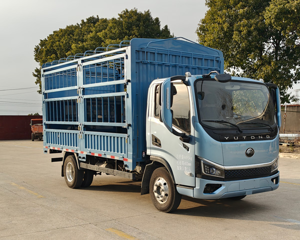 宇通牌ZKH5045CCYBEV255A纯电动仓栅式运输车