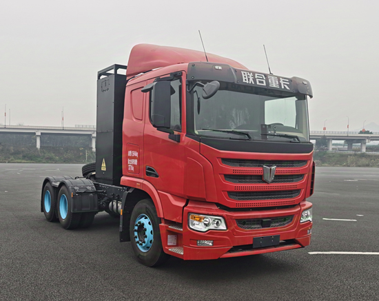 QCC4253BEVH4C5 集瑞联合牌694马力后双桥,后八轮纯电动纯电动牵引汽车图片