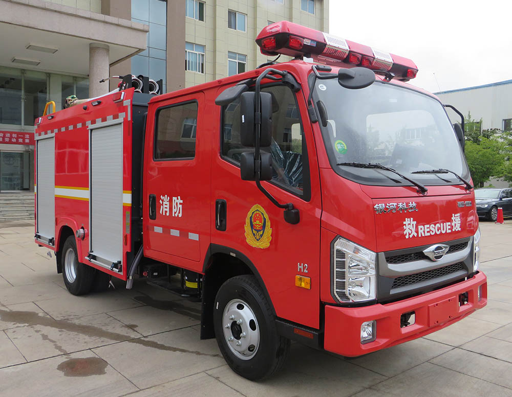 银河牌BX5070GXFSG30/BF6水罐消防车