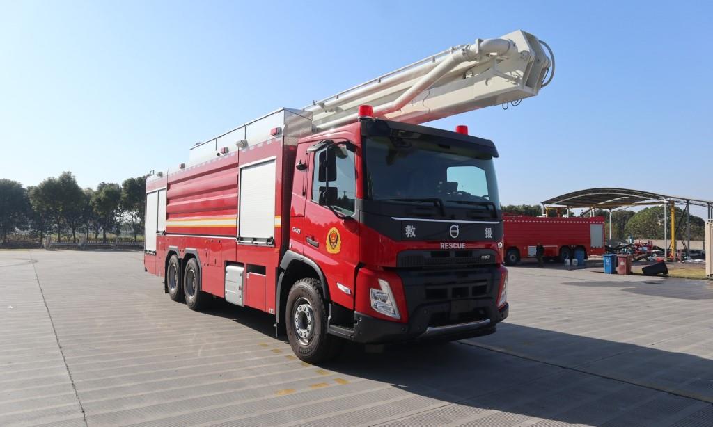 SXT5343JXFJP20型举高喷射消防车图片