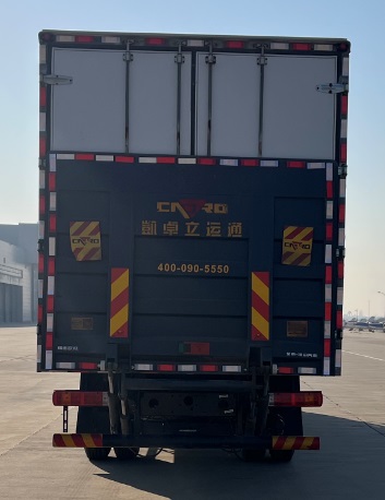 纯电动厢式运输车图片