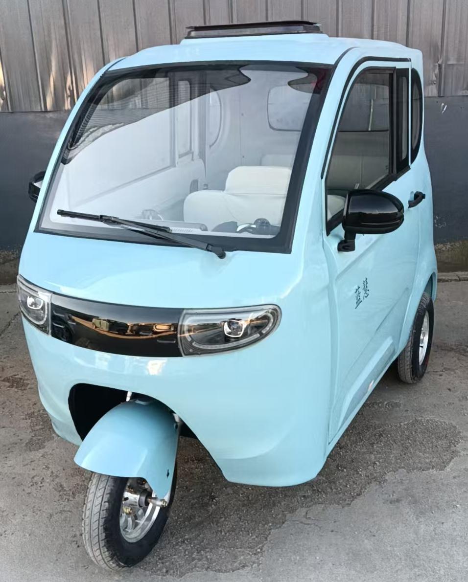 LH1000DZK-3 蓝慧牌纯电动前盘式后盘式电动正三轮摩托车图片