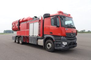 润泰牌RT5300TXFPY110/B6排烟消防车