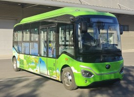 纯电动低地板城市客车