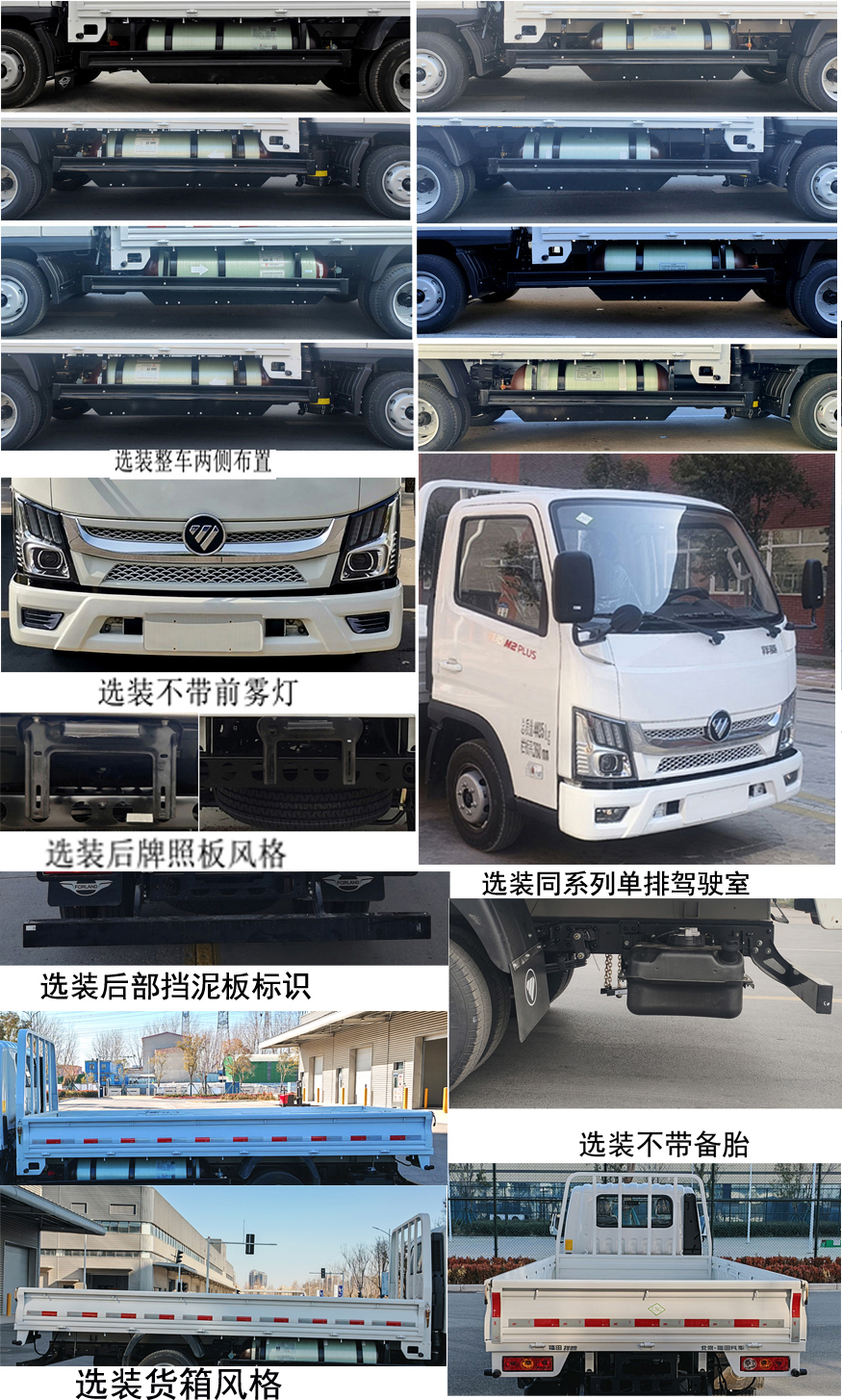 BJ1045V3JC6-33 福田牌126马力单桥CNG4.1米国六载货汽车图片