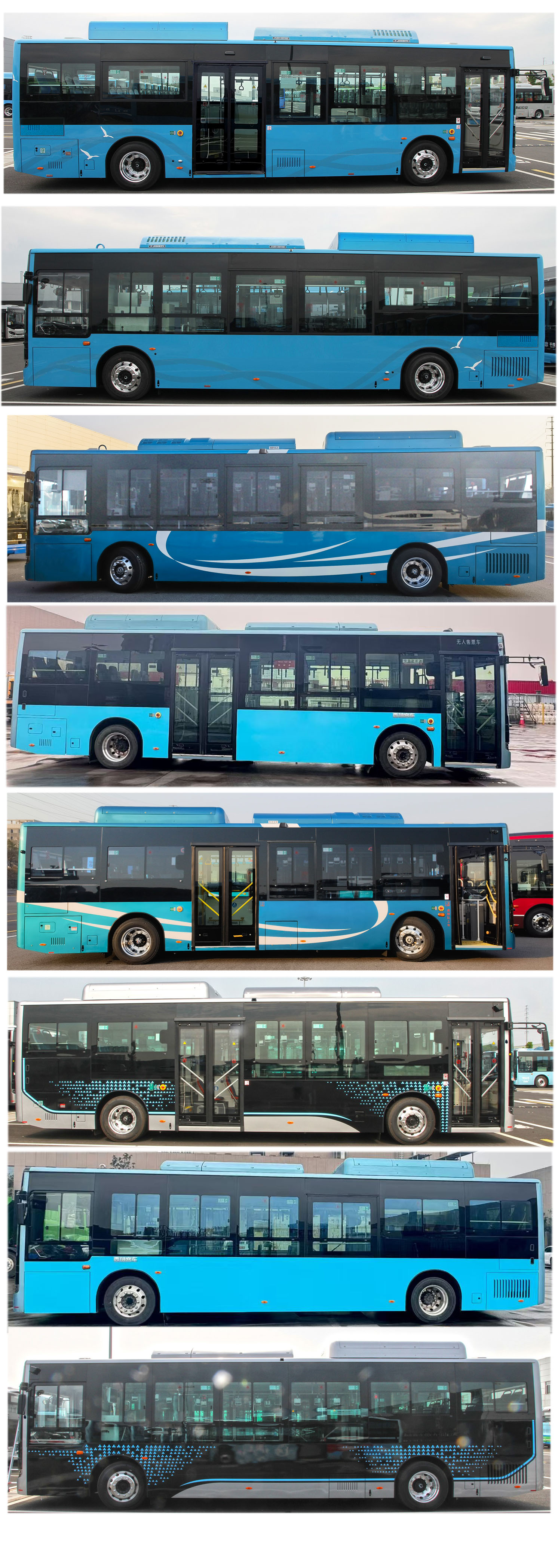 纯电动低入口城市客车图片