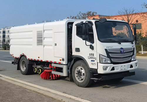 耶律洁牌SWT5120TXSBEV纯电动洗扫车