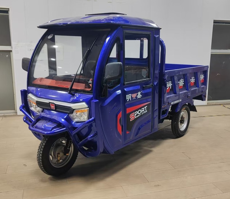 MX1200DZH-6M 明鑫牌纯电动前鼓式后鼓式电动正三轮摩托车图片