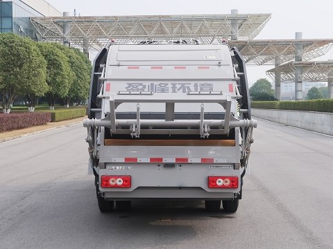 压缩式垃圾车图片