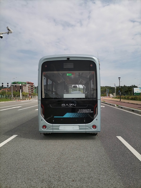 纯电动低入口城市客车图片