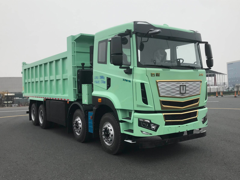 远程牌 245马力 前四后八 甲醇插电式增程混合动力自卸汽车(HN3310MH41C7SHEVY)