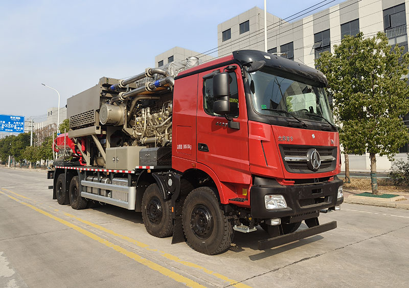 荣骏达牌HHX5390TYL压裂车