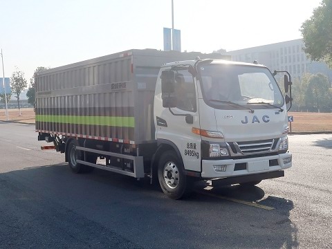 ZBH5080XTYHFBEVY型纯电动密闭式桶装垃圾车图片