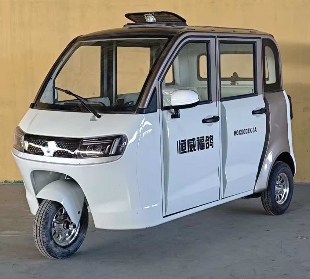 HG1200DZK-3A 恒威福鸽牌纯电动前盘式后盘式电动正三轮摩托车图片