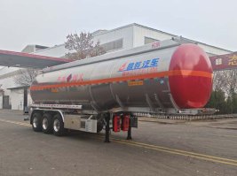 铝合金易燃液体罐式运输半挂车