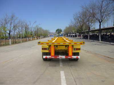 鑫铭宇牌LXH9400TJZ集装箱运输半挂车公告图片