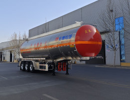铝合金易燃液体罐式运输半挂车