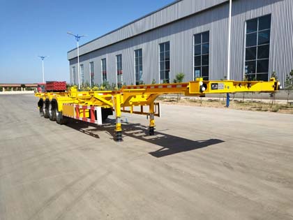 承泰牌14米34.8吨3轴集装箱运输半挂车(XCT9406TJZ)
