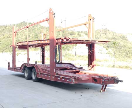 东风牌11.2米11.3吨2轴中置轴车辆运输挂车(EQ9170TCLBD)