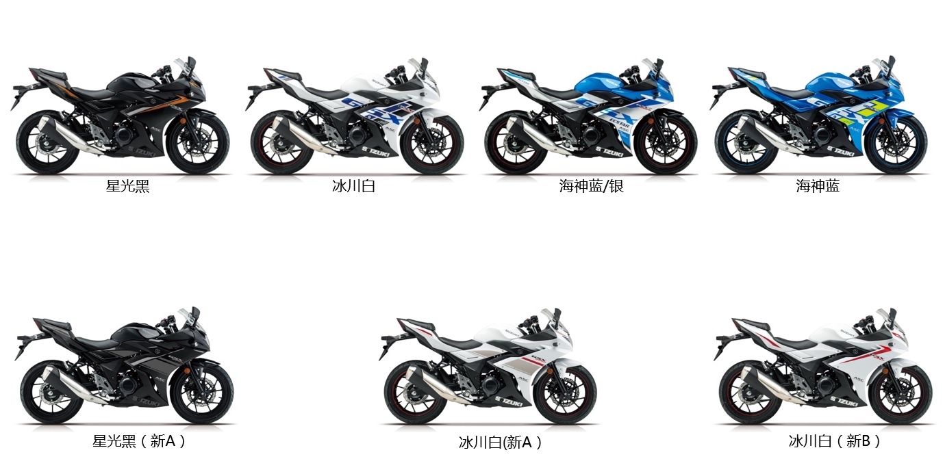GSX250R-A 铃木牌248CC汽油前盘式后盘式两轮摩托车图片