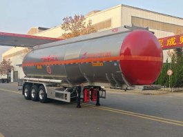 铝合金易燃液体罐式运输半挂车