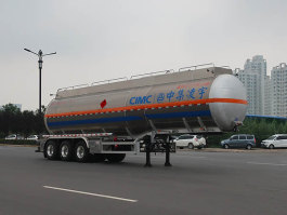 铝合金易燃液体罐式运输半挂车