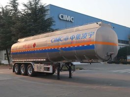 铝合金易燃液体罐式运输半挂车