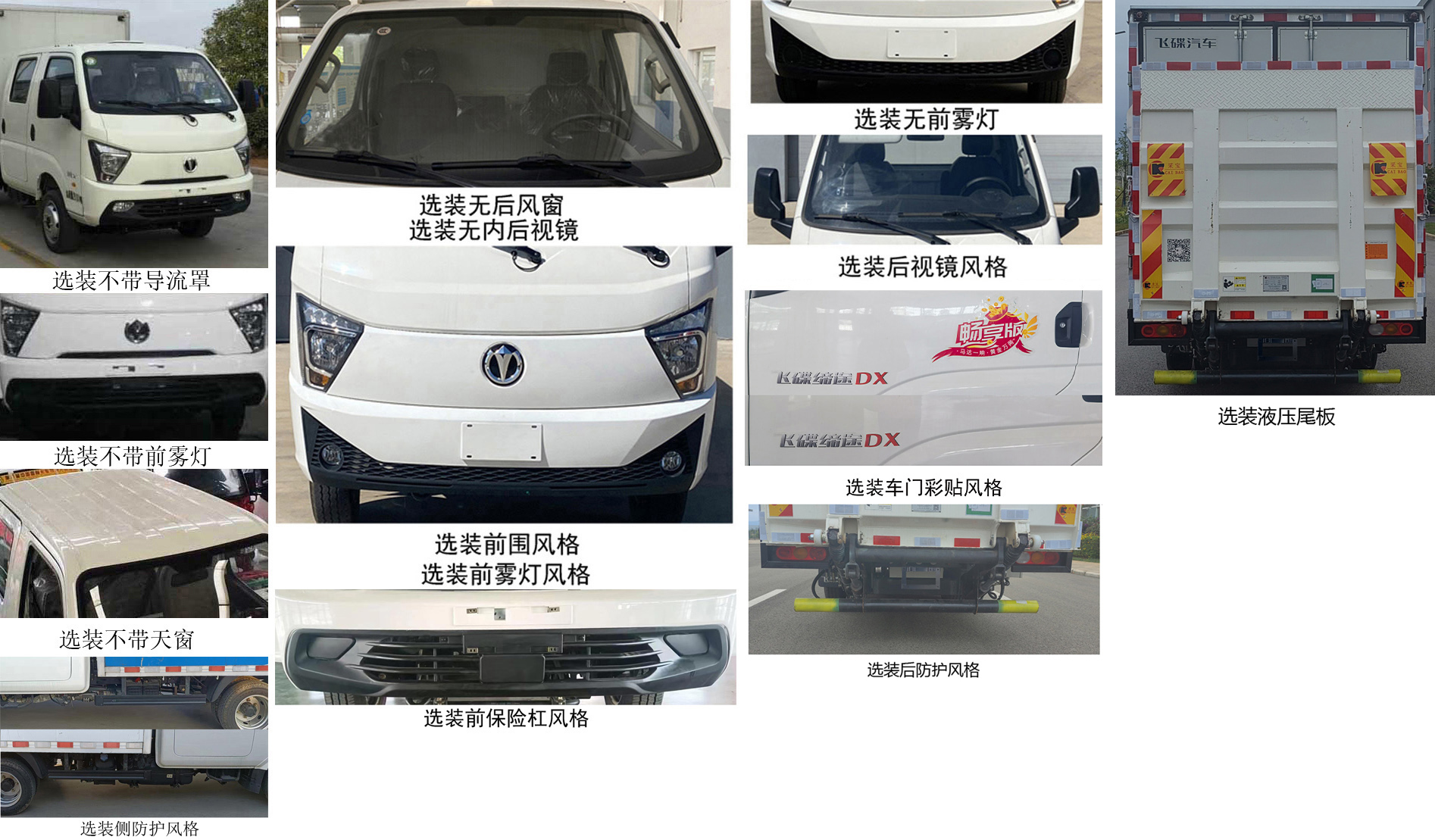 飞碟牌FD5042XXYR66K6-3厢式运输车公告图片