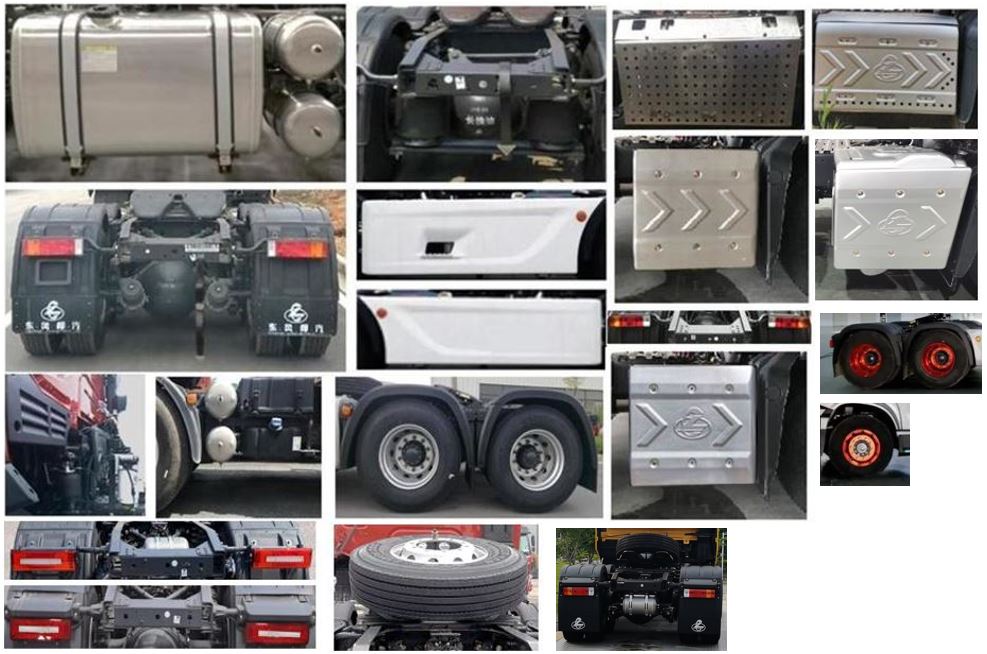 LZ4250H7DC2 乘龙牌528马力后双桥,后八轮柴油国六危险品运输半挂牵引车图片