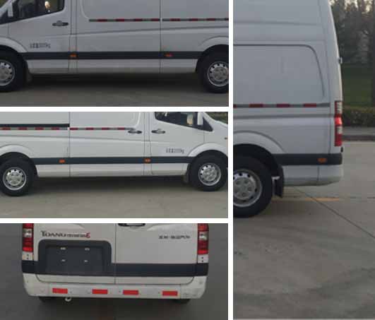 福田牌BJ5048XXY-B6厢式运输车公告图片