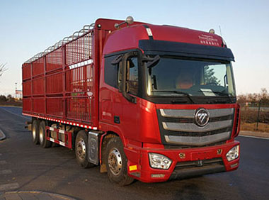 欧曼牌BJ5319CCQY6GRL-02畜禽运输车