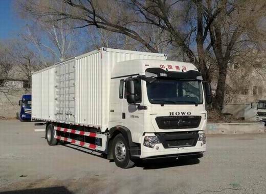 豪沃牌ZZ5187XXYN711GF1廂式運輸車公告圖片