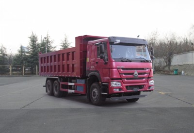 豪沃牌 350马力 后双桥,后八轮 自卸汽车(ZZ3257V4347F1)