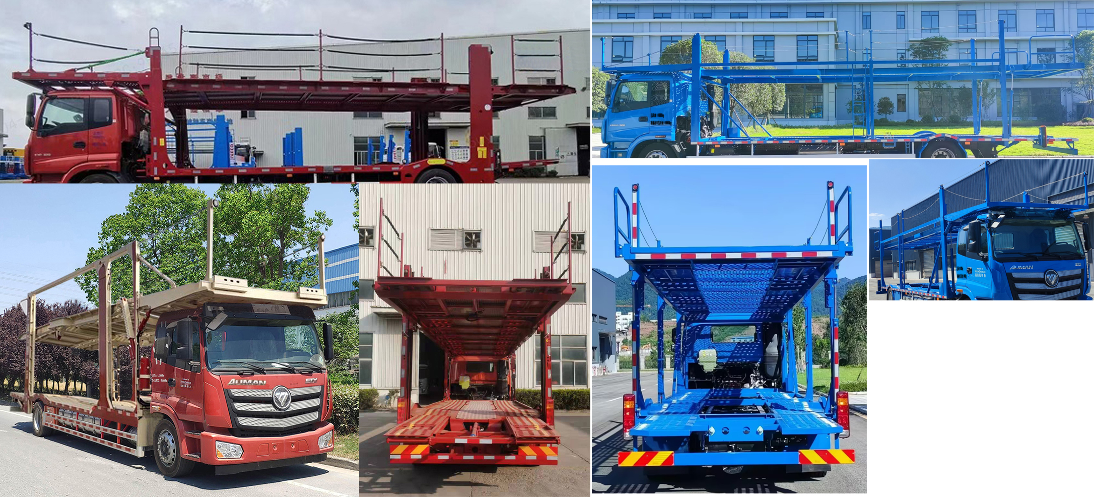 歐曼牌BJ5183TCLY6ANL-01車輛運輸車公告圖片