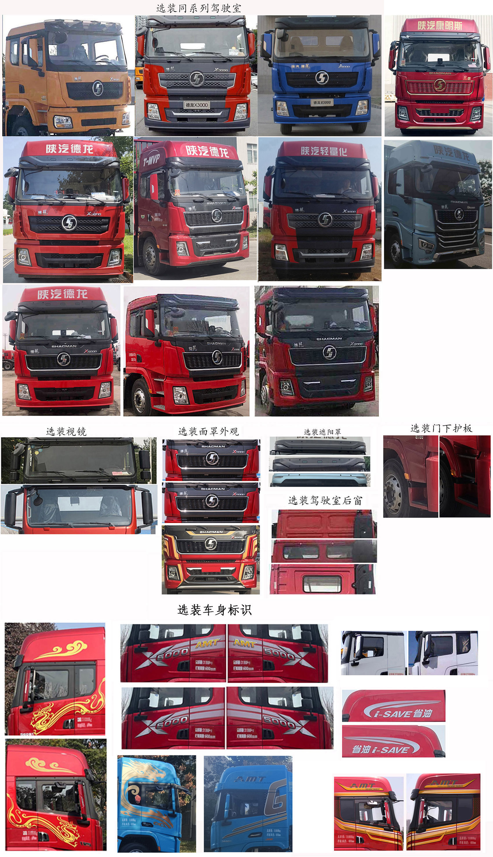 SX1319XD456F1 陕汽牌473马力前四后八柴油9.5米国六载货汽车图片