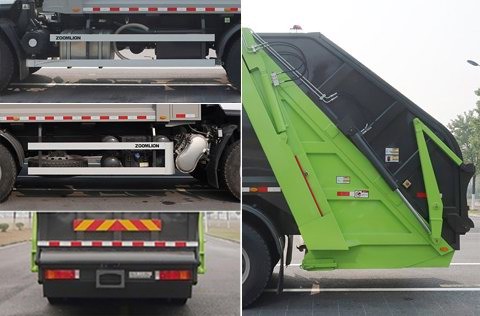 中聯(lián)牌ZBH5250ZYSLZE6壓縮式垃圾車公告圖片