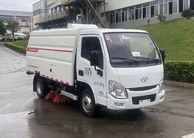 纯电动扫路车