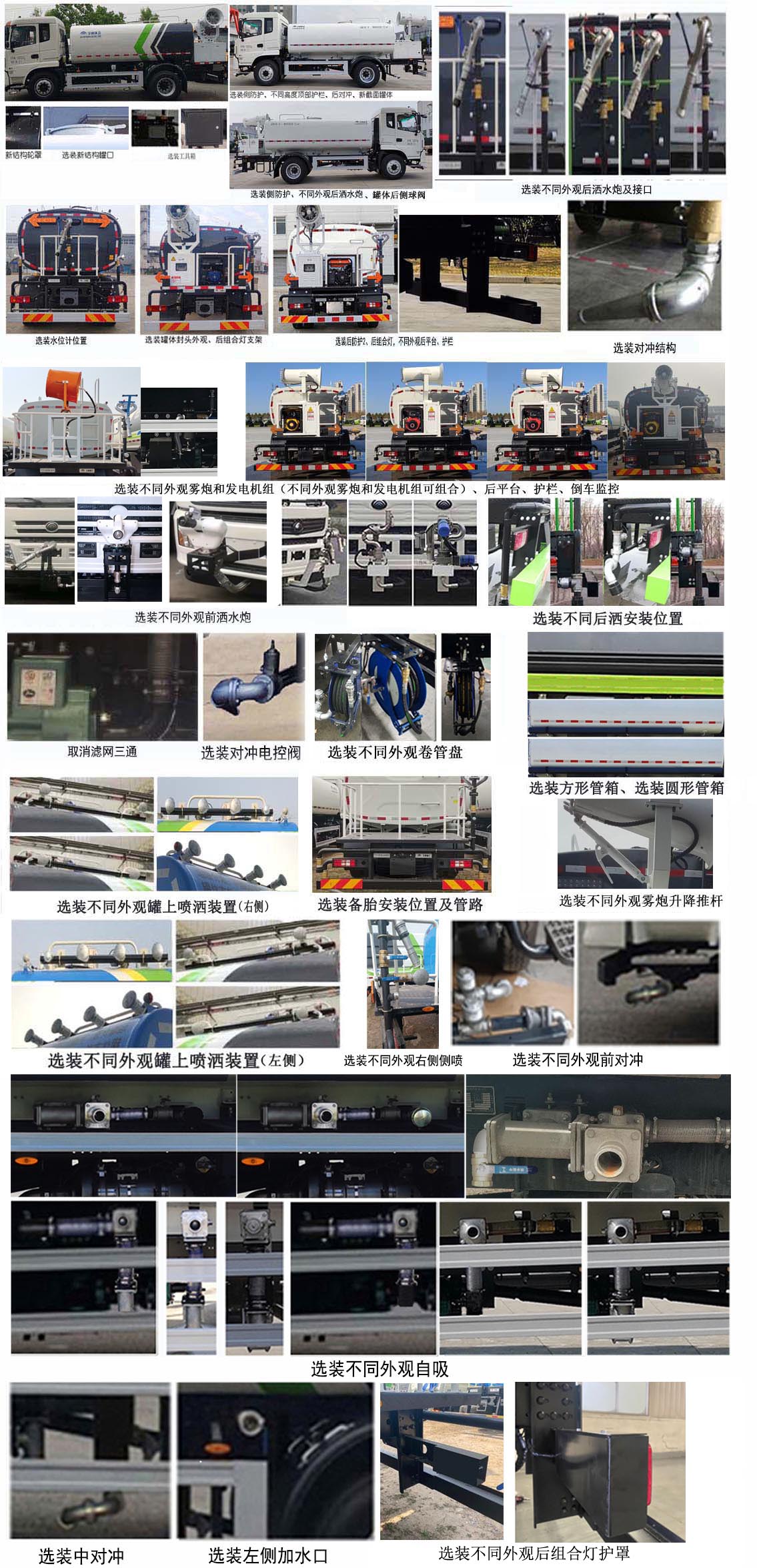 宇通牌YTZ5160GPST0D6绿化喷洒车公告图片