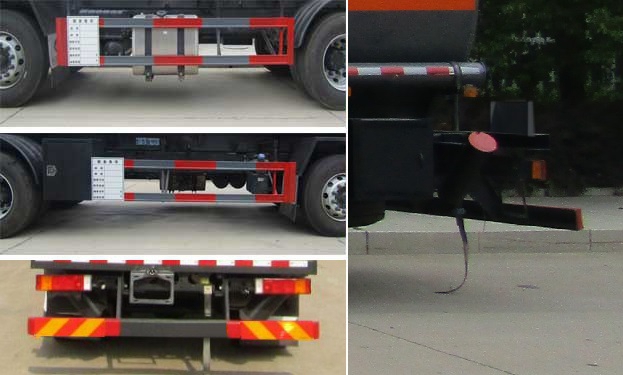 中汽力威牌HLW5320GFWD6腐蝕性物品罐式運輸車公告圖片