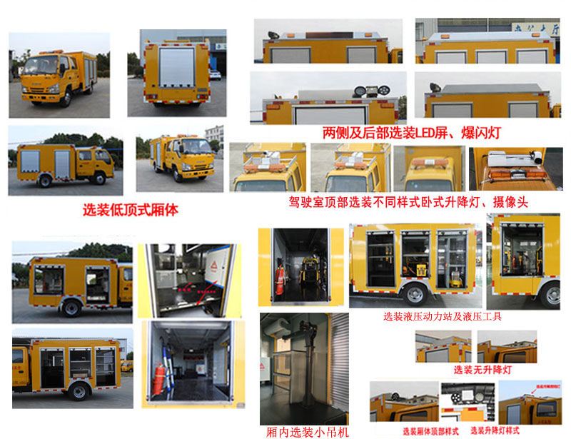 桐工牌TBJ5045XXHQ5救险车公告图片
