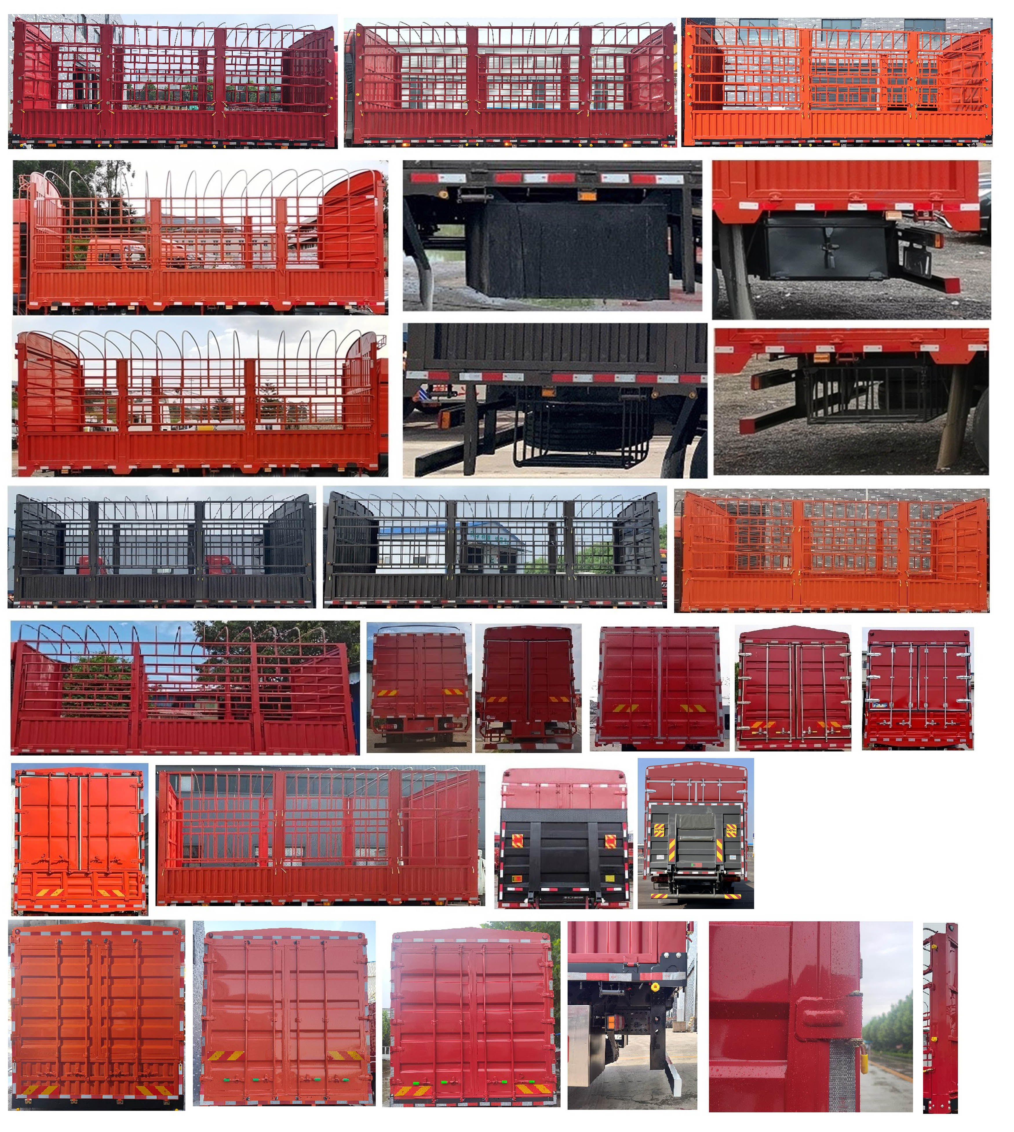 豪沃牌ZZ5187CCYK501GF1倉(cāng)柵式運(yùn)輸車公告圖片