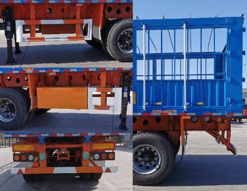 承泰牌XCT9400CCY仓栅式运输半挂车公告图片