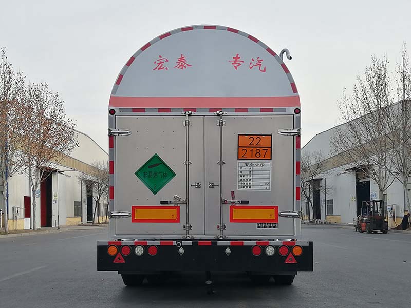 正康宏泰牌HHT9404GDY低温液体运输半挂车公告图片