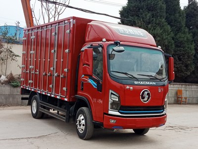 陕汽牌SX5040XXYNP6331厢式运输车