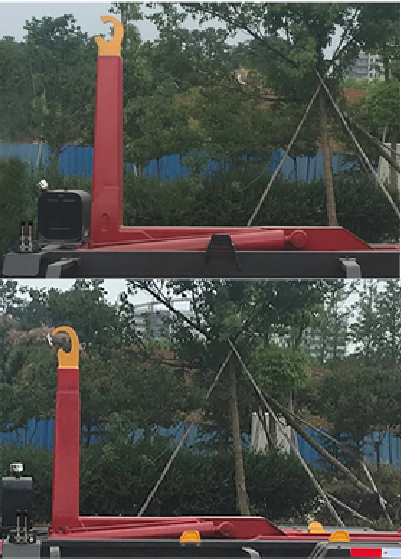 旺龍威牌WLW5045ZXXE車廂可卸式垃圾車公告圖片