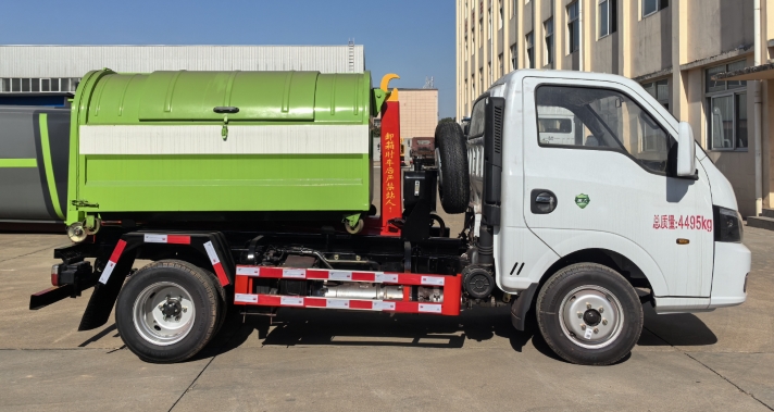 旺龍威牌WLW5045ZXXE車廂可卸式垃圾車公告圖片