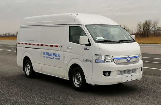 福田牌BJ5039XXYEV6纯电动厢式运输车